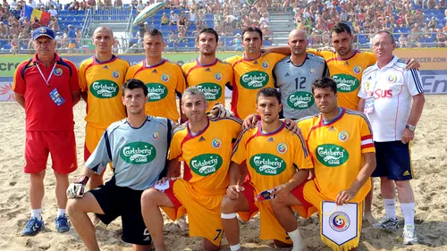 Naționala de fotbal pe plajă a României a ratat calificarea la Cupa Mondială din 2015
