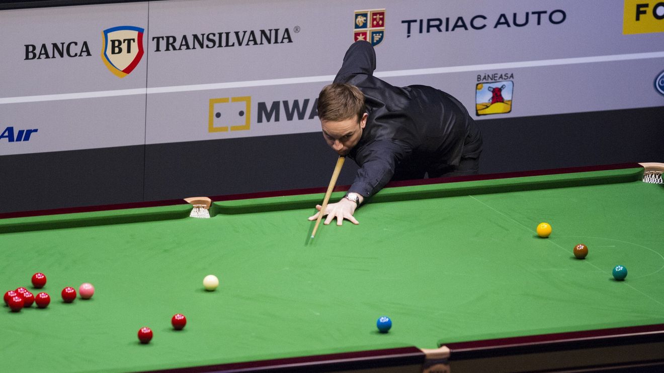 SPECIAL | La Romanian Snooker Masters se testează masa de joc pentru Campionatul Mondial! Cât costă "bijuteria" 