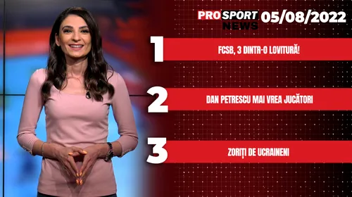 ProSport News | Gigi Becali și FCSB, 3 transferuri de titlu într-o singură zi. Cele mai importante subiecte ale zilei | VIDEO