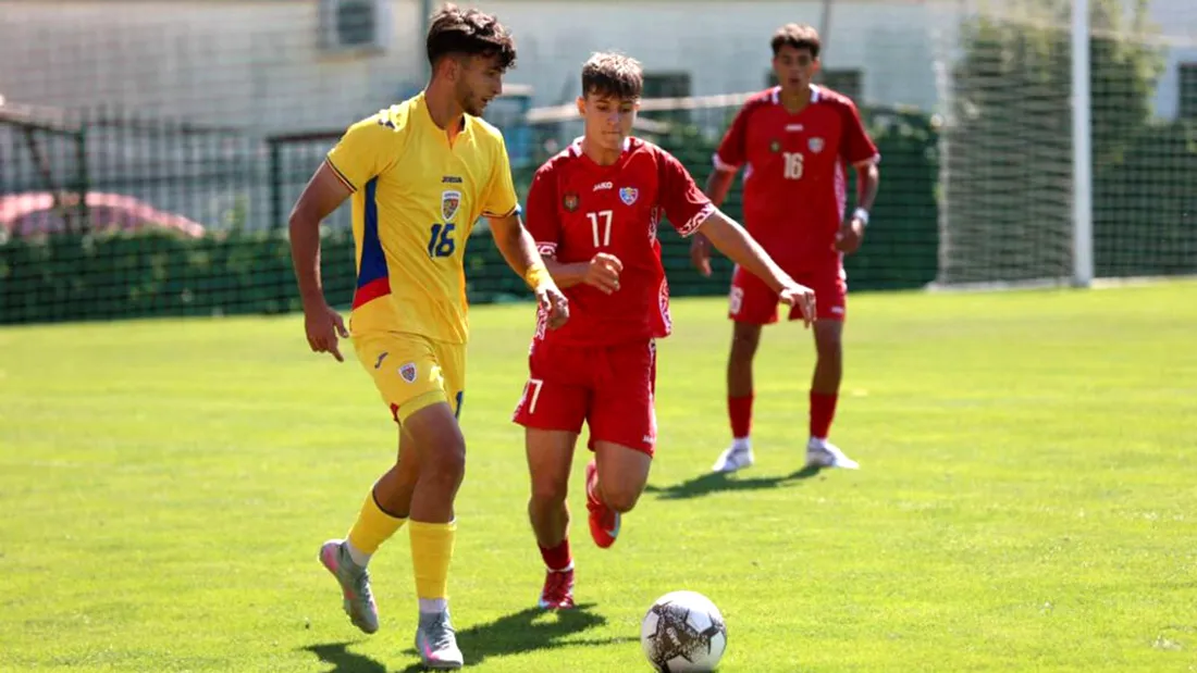România U18 a obținut o remiză și o victorie în amicalele de peste Prut cu Moldova. Daniele Luncașu, unul dintre cei doi jucători convocați la lot din Liga 2, a marcat