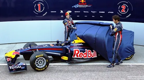 FOTO Red-Bull F1 și-a prezentat noua mașină