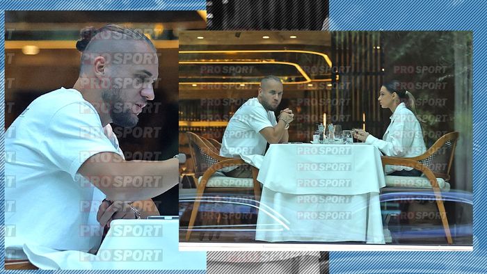 George Pușcaș a „țintit” bine: a dat o fugă la București și a scos la masă o frumusețe blondă! FOTO EXCLUSIV