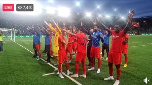 Spectacol în Novergia! Jucătorii lui FCSB, show pe teren după calificarea în grupele Conference League | VIDEO