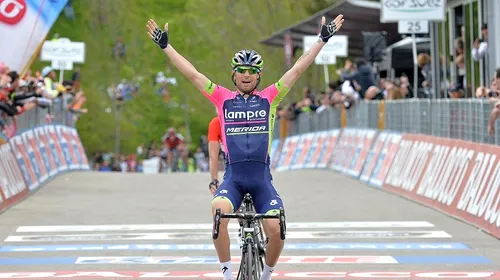 Noua senzație italiană. Diego Ulissi a făcut „dubla” în Giro, după ce s-a impus pe Montecopiolo