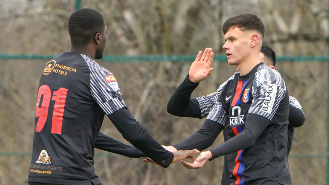 Chindia a defilat în primul amical al anului, contra Vulturii Fărcășești! Ultimul jucător transferat a reușit un hattrick. Ilie Poenaru e mulțumit ”într-o mare măsură”