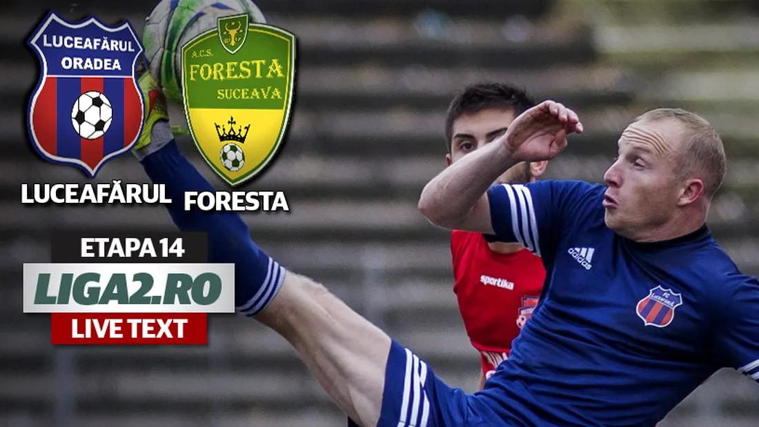 Luceafărul - Foresta 2-0.** Ban și Arnăutu îi răpun pe sucevenii ratangii