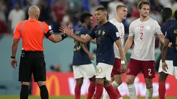 Selecționata Franței, amendată de FIFA după gestul lui Kylian Mbappe de la meciul cu Danemarca! Ce greșeală a făcut starul lui PSG