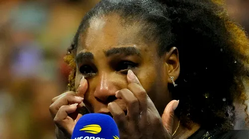 Serena Williams, întrebată dacă e posibil să se răzgândească și să revină în circuit după înfrângerea de la US Open! Ce a răspuns legendara sportivă, cu lacrimi în ochi: „E posibil orice!” VIDEO