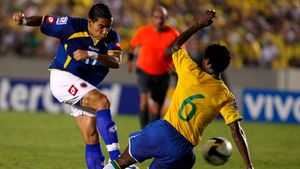 Dayro Moreno, anunțat titular în atacul de 5 stele al Columbiei** pentru amicalul cu Spania