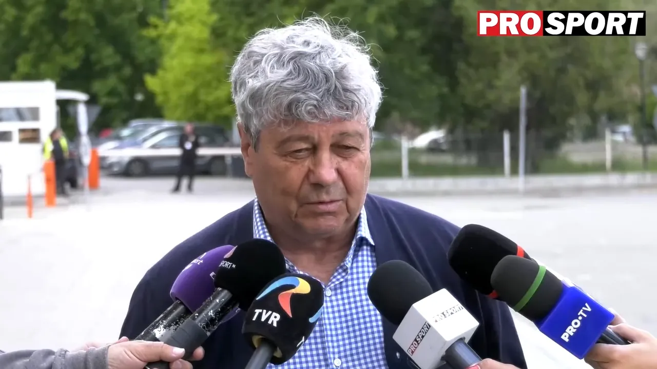 Mircea Lucescu, contestat și la Ucraina - Macedonia de Nord, de la București. Ce banner au afișat fanii lui Dinamo Kiev pe Arena Națională | FOTO