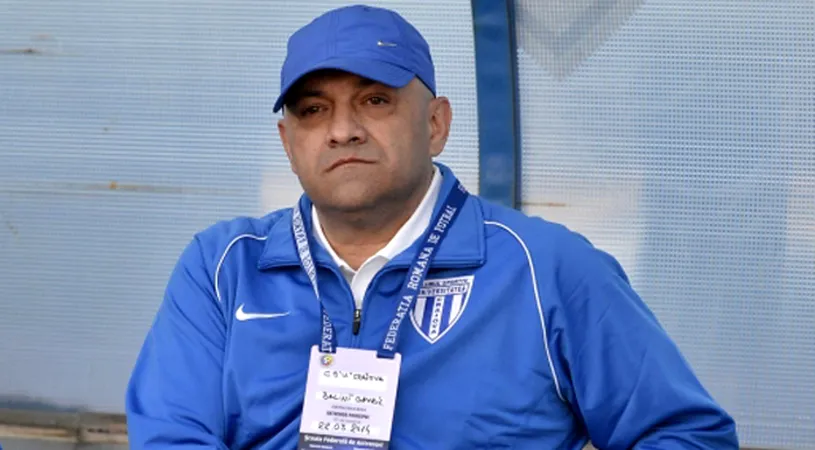 Balint:** „Dacă doamna primar ne face stadion în doi ani, ne batem la titlu