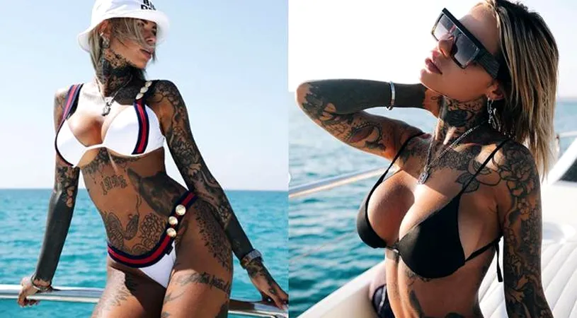 Un star din Serie A este campion în afara terenului! Fotbalistul se iubește cu un model plin de tatuaje care face senzație în Italia | GALERIE FOTO