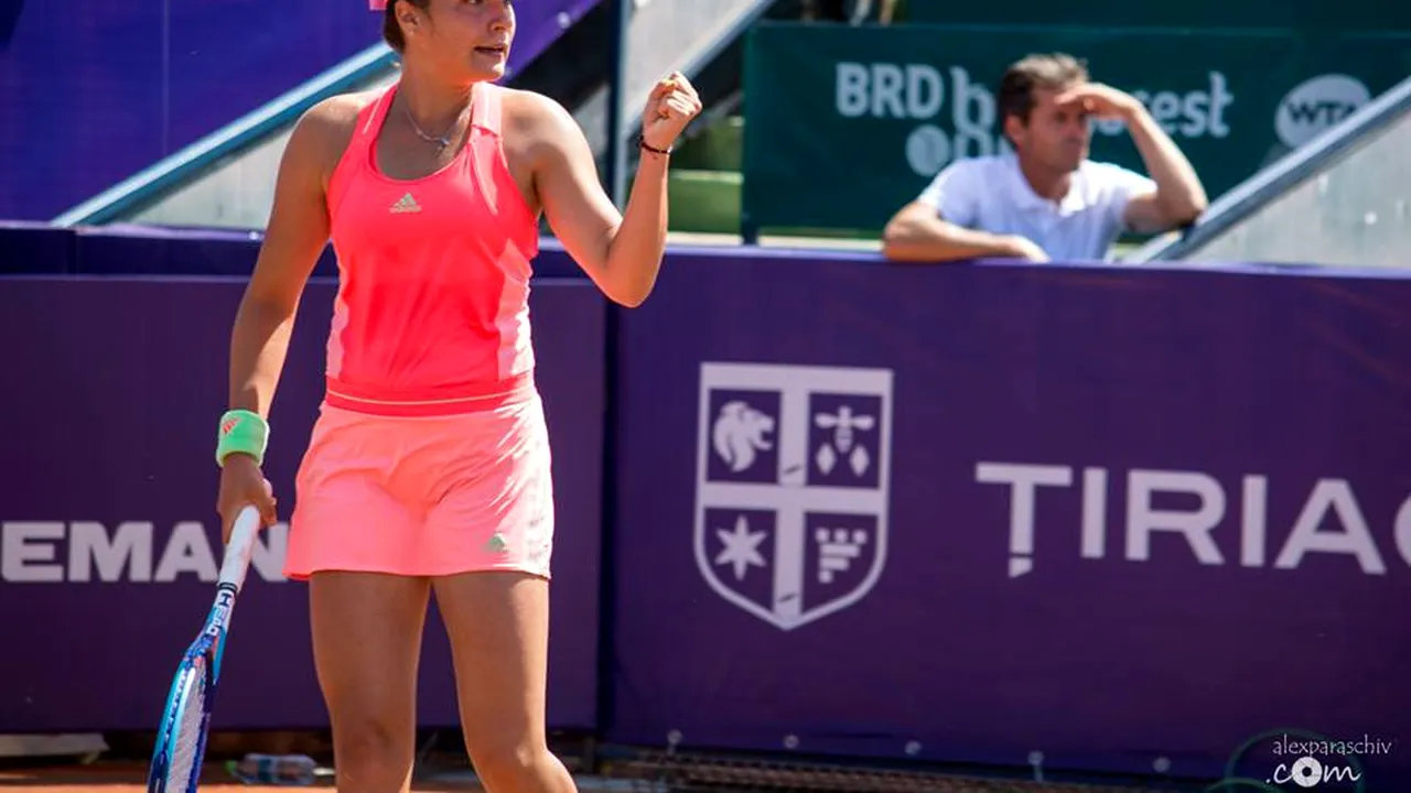 Victorie mare pentru puștoaica de aur a tenisului românesc! Gabriela Ruse a învins o jucătoare din Top 100 WTA la Essen