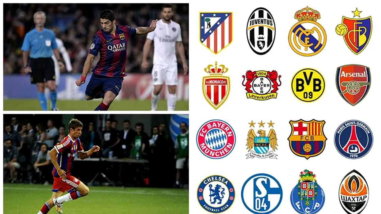 Liga Campionilor | AS Roma - Manchester City 0-2, Porto - Șahtior 1-1. Ibra, Messi, Neymar și Suarez au marcat în Barcelona - PSG 3-1. Toate cele 16 echipe calificate în optimile de finală