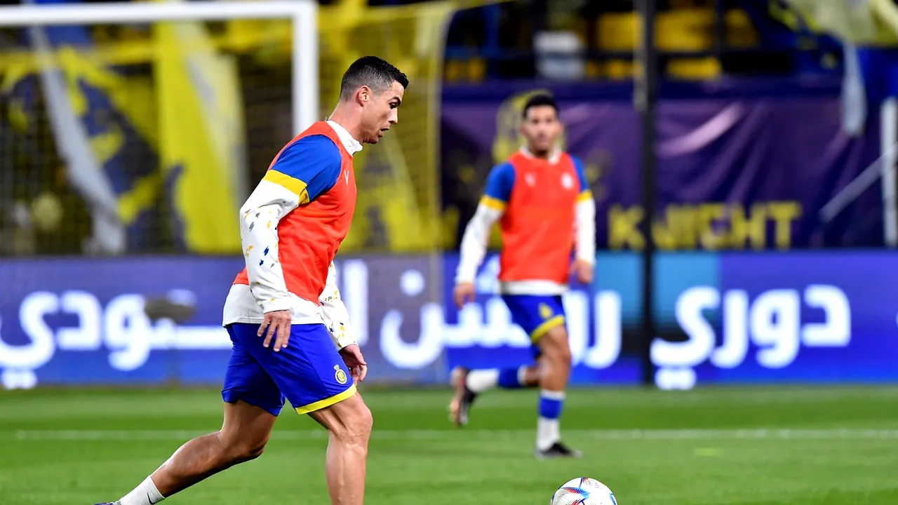 Cristiano Ronaldo, căpitan la debutul oficial pentru Al Nassr! Portughezul își poate duce echipa pe primul loc în această seară