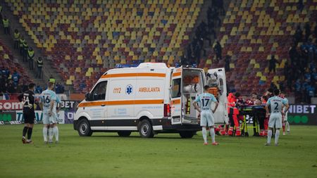 Derby-ul Dinamo - FCSB, la un pas de tragedie! Perovic s-a prăbușit după lovitura lui Cristea. Bălgrădean către fundaș: "Ești nebun la cap?! | EXCLUSIV