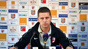 Stoican, înaintea partidei cu Chiajna: "Suntem motivați, suntem dornici, vreau să jucăm fără stres, fără presiune"