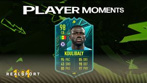 Kalidou Koulibaly a primit un super-card în FIFA 22 din partea EA Sports! Ce atribute are și cât valorează