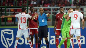 Arbitrul meciului Tunisia - Guineea Ecuatorială, suspendat șase luni 