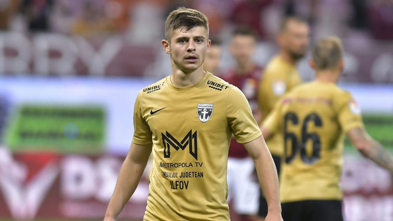 Cristian Costin de la FC Voluntari, cel mai în formă fotbalist din Liga 1: patru goluri și o pasă decisivă în ultimele patru etape jucate