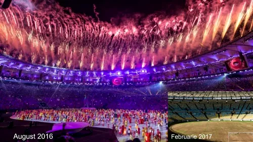 ATUNCI ȘI ACUM | Celebrul Maracana, de la gloria Cupelor Mondiale la un stadion bântuit de fantome