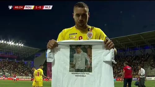 Cui i-a dedicat George Pușcaș golul marcat cu Malta! „Odihnește-te în pace”