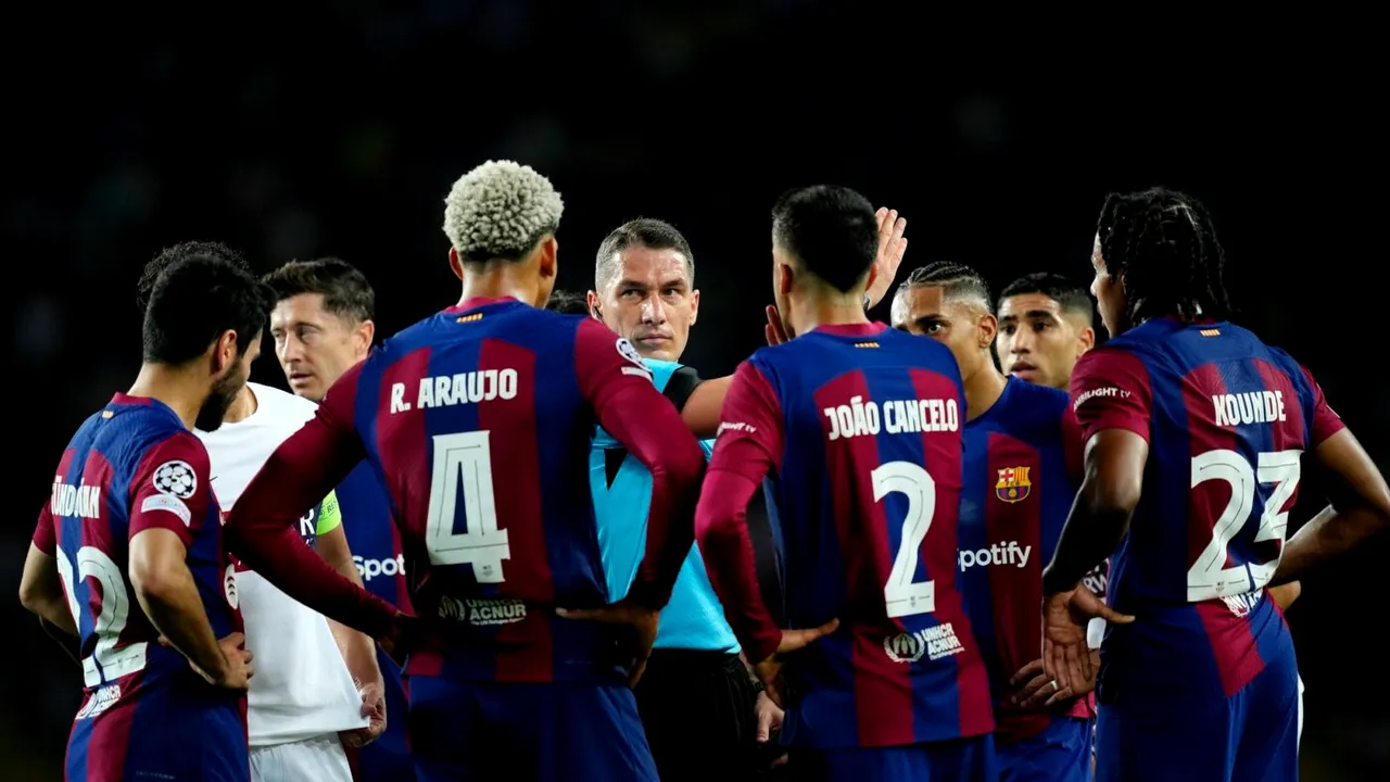 Prima reacție a lui Ronald Araujo, fotbalistul eliminat de Istvan Kovacs în FC Barcelona - PSG 1-4! E dărâmat psihic după tot ce s-a întâmplat, dar cuvintele sale nu îl distrug pe român