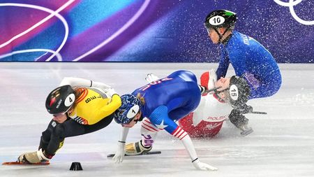 Desfigurată la Jocurile Olimpice, sportiva și-a acoperit jumătate din față în primele poze publicate după operație
