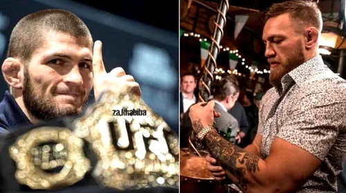 Reacția sfidătoare a lui Khabib, după ce Conor McGregor a anunțat că s-a retras!