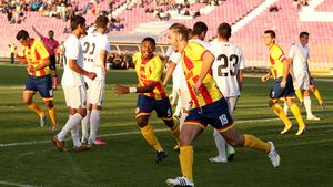 FOTO Faza care a intrigat la meciul dintre Ripensia și "U"! Bănățenii au copiat-o pe Steaua și s-au calificat în optimile Cupei