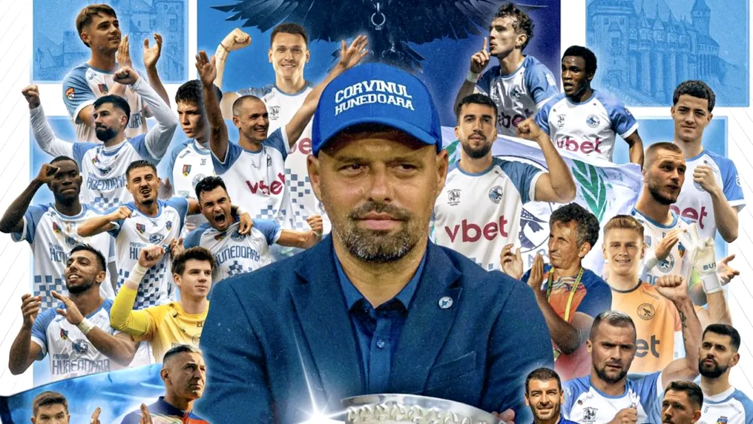 Corvinul trece data de 16 mai 2026 în calendarul istoriei: dispută ultimul meci pe actualul stadion și primește trofeul de campioană a Ligii 2. Florin Maxim: ”Va fi sărbătoare, așteptăm oamenii la meci”