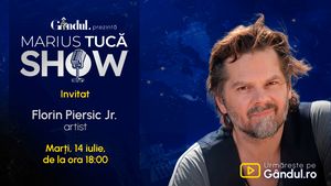 Marius Tucă Show începe marți, 14 iulie, de la ora 18.00, live pe Gândul. Invitat: Florin Piersic Jr.
