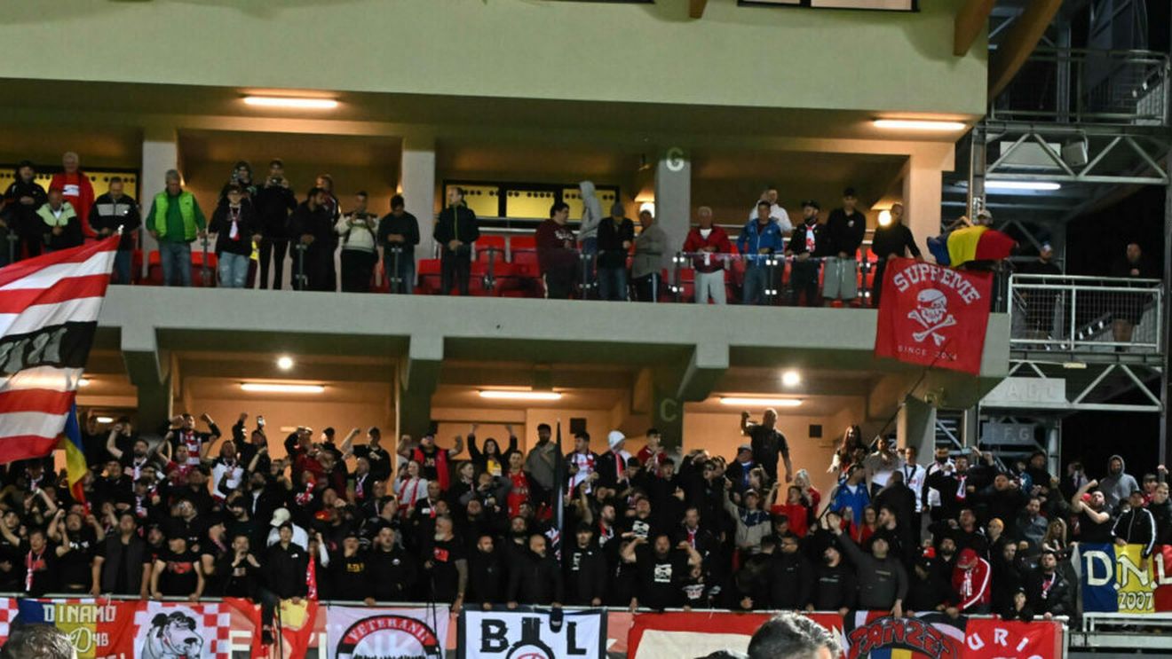 Ce mesaj au afişat fanii lui Dinamo, după care au părăsit stadionul din Miercurea Ciuc