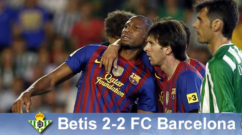 Barcelona a încheiat campionatul cu un egal!** Seydou Keita i-a salvat pe catalani