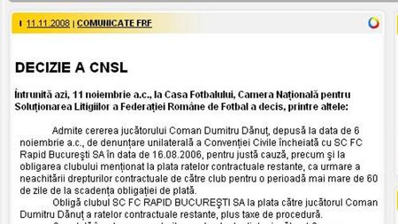 E Oficial! Dani Coman a devenit liber de contract