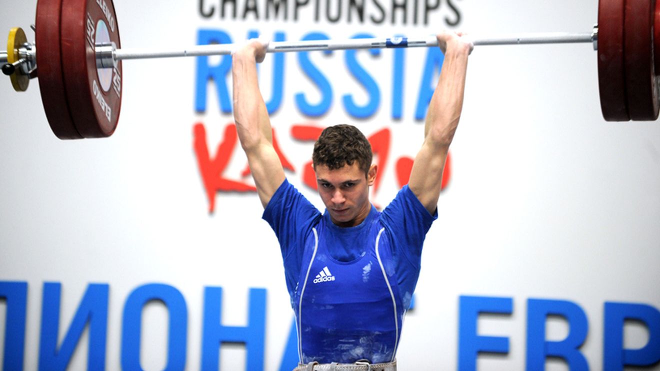 Florin Croitoru a câștigat două medalii de aur la Campionatelor Europene de haltere