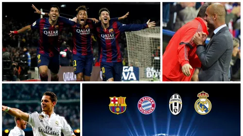 Șase concluzii după sferturile Ligii Campionilor: Avem cele mai tari semifinale posibile, cum a devenit Chicharito eroul Madridului și de ce l-a pedepsit fotbalul pe Simeone