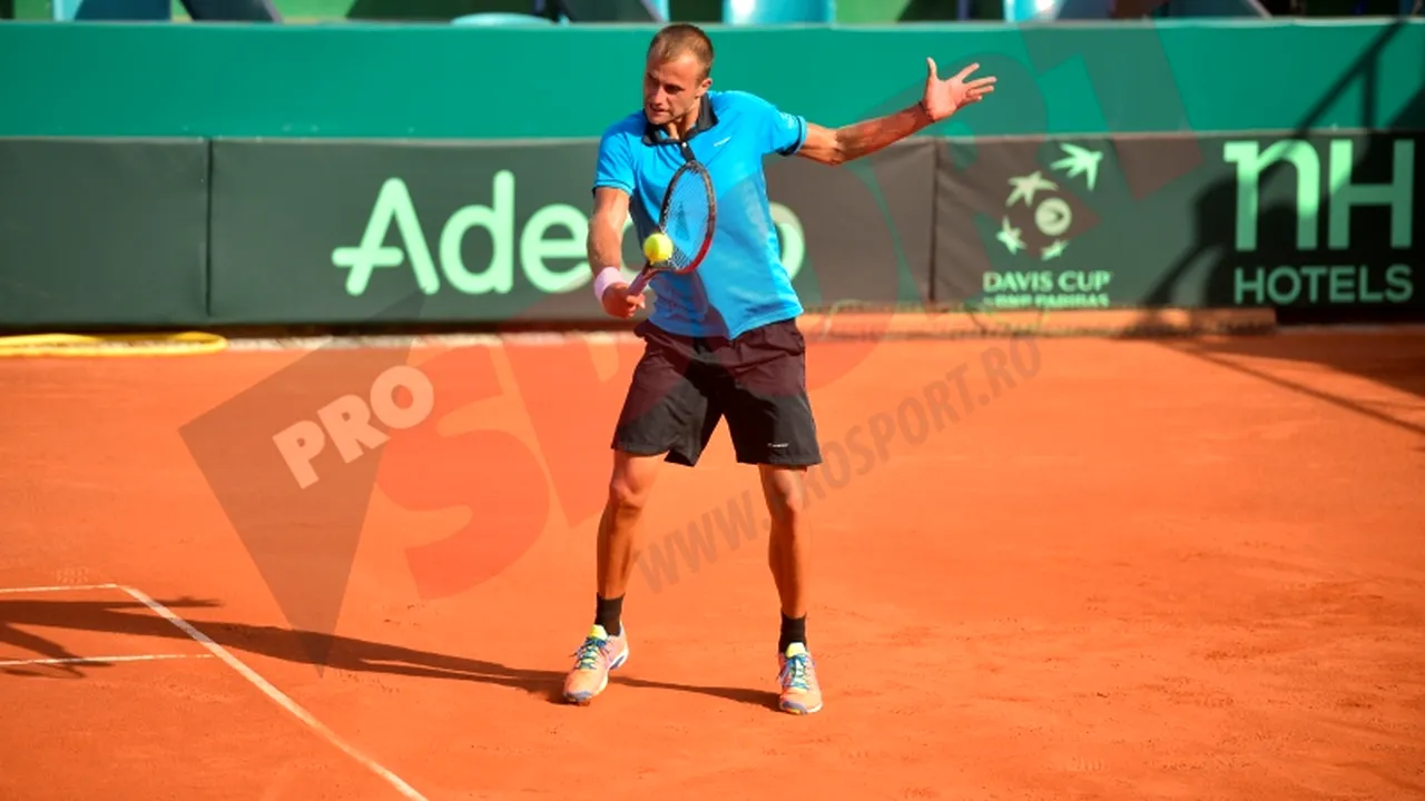 Marius Copil, eliminat de Berdych în sferturile de finală ale turneului de la Stockholm