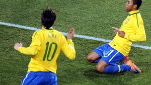 Robinho: "Ne bucurăm că am făcut brazilienii fericiți"