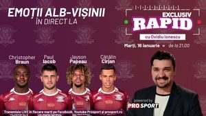 EXCLUSIV RAPID începe marți, 16 ianuarie, de la ora 21.00