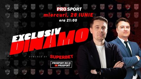 Președintele celui mai galonat club sportiv din România vine la EXCLUSIV DINAMO! Ionuț Popa, invitatul lui Cătălin Mureșanu de miercuri, 28 iunie