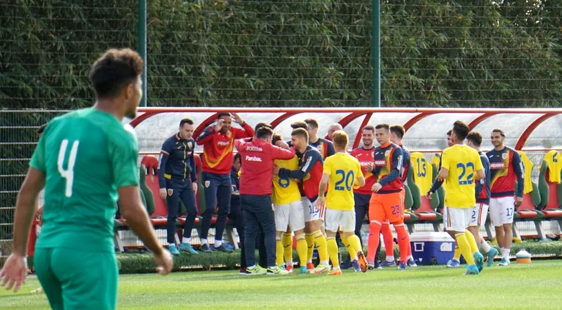 România U21, egal spectaculos cu Maroc U21! Cine a marcat golurile echipei lui Florin Bratu