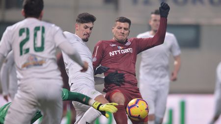 Țucudean, supărat după ce a marcat trei goluri în campionat: "Nu am ce să mai spun în plus". Ce îl frământă pe golgheterul campionatului