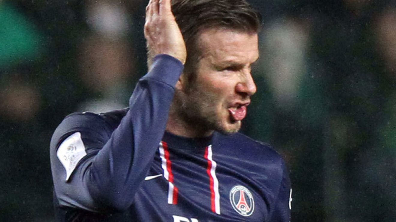 Câțiva fani au crezut că ultimul meci al lui 'Becks' e cu Leyton Orient, nu cu Lorient