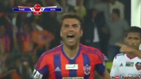 În sfârșit! VIDEO | Adrian Mutu a marcat primul său gol pentru Pune City în campionatul Indiei