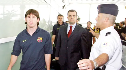Messi&Co au aterizat la București!** Catalanii au impus măsuri draconice de securitate, camerele video au fost interzise