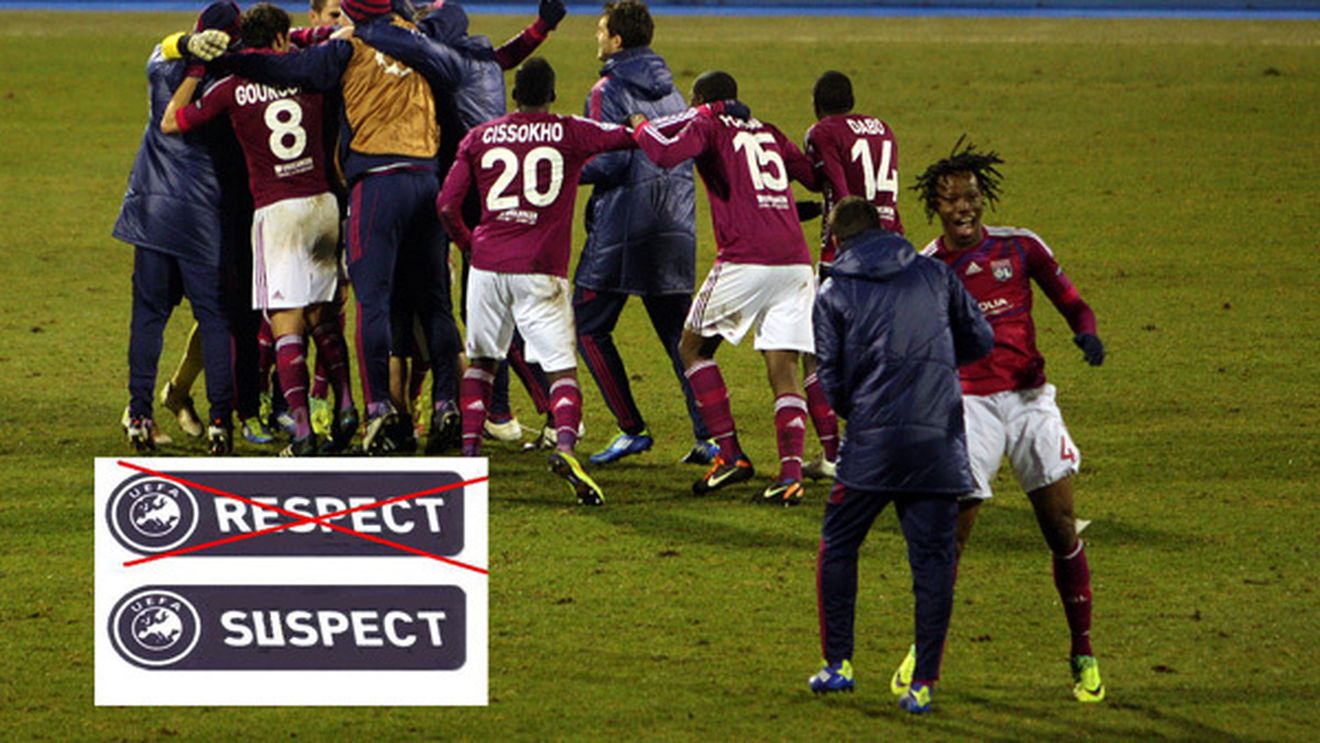 VIDEO** Nebunie în Ligă! Francezii de la Lyon, suspectați de BLAT în ultimul meci din grupă