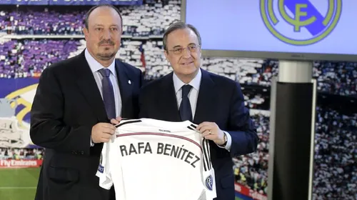 FOTO | Rafa Benitez, cu lacrimi în ochi la prezentarea oficială ca antrenor al Realului: „Aici e casa mea”