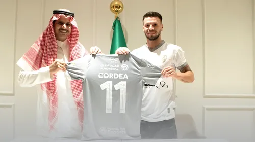 Ce s-a ales de Andrei Cordea, fostul fotbalist FCSB, după ce a retrogradat în liga a 2-a din Arabia Saudită! S-a luat decizia finală