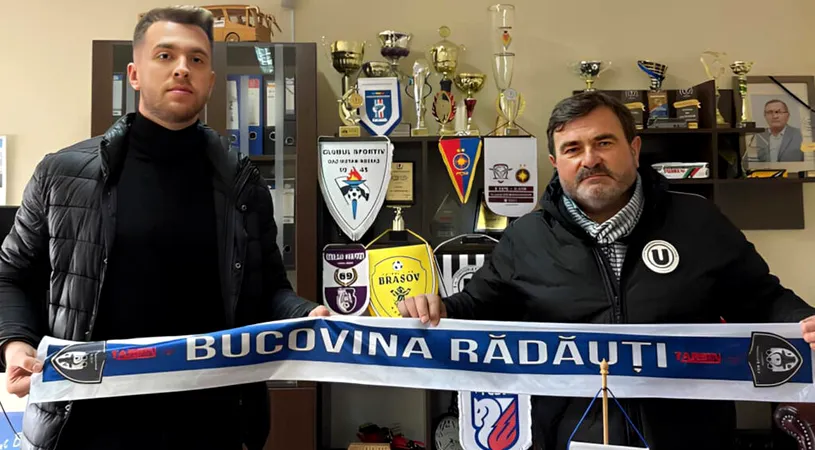 Bucovina Rădăuți are un nou președinte. ”Am reușit cel mai bun «transfer» al sezonului”, anunță echipa despre noul ei conducător, care s-a prezentat în geaca unui alt club!?